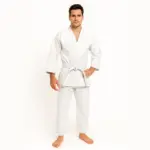 Kimono Judo Adulți 450 g/m² cu centură inclusă Material Premium