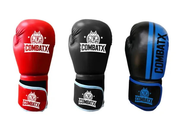 manusi - toate Mănuși de box CombatX – piele sintetică rezistentă, pentru antrenament și sparring
